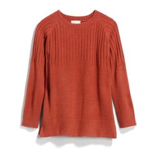 Sophie Rue Rust Crew Neck Sweater
